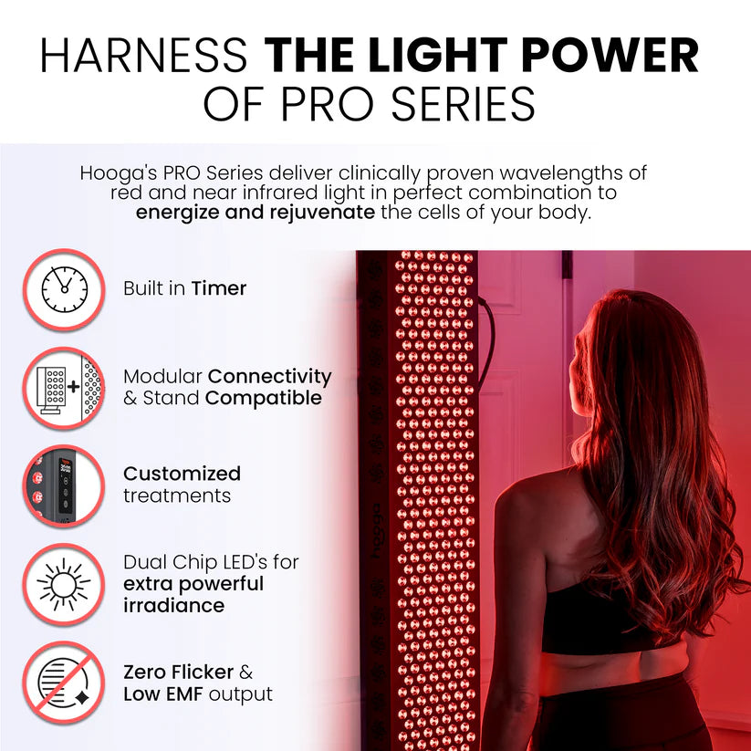 hooga ULTRA4500 Full Body Red Light & Near Infrared Therapy Panel