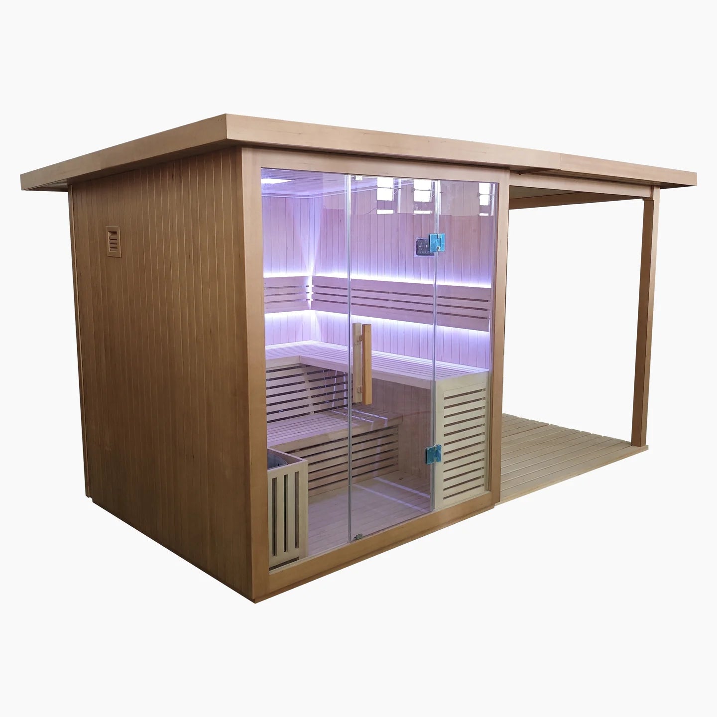REVIVE 4 Person Traditional Sauna with Extension Kit
