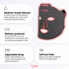 hooga Red Light Therapy Face Mask