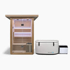 REVIVE 2 Person Traditional Sauna & Inflatable Plunge