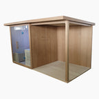 REVIVE 4 Person Extended Sauna & Acrylic Plunge