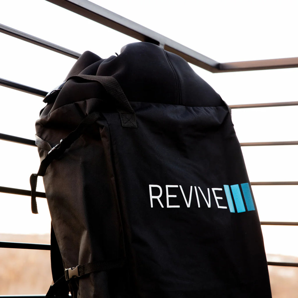 REVIVE 2 Person Traditional Sauna & Inflatable Barrel Plunge