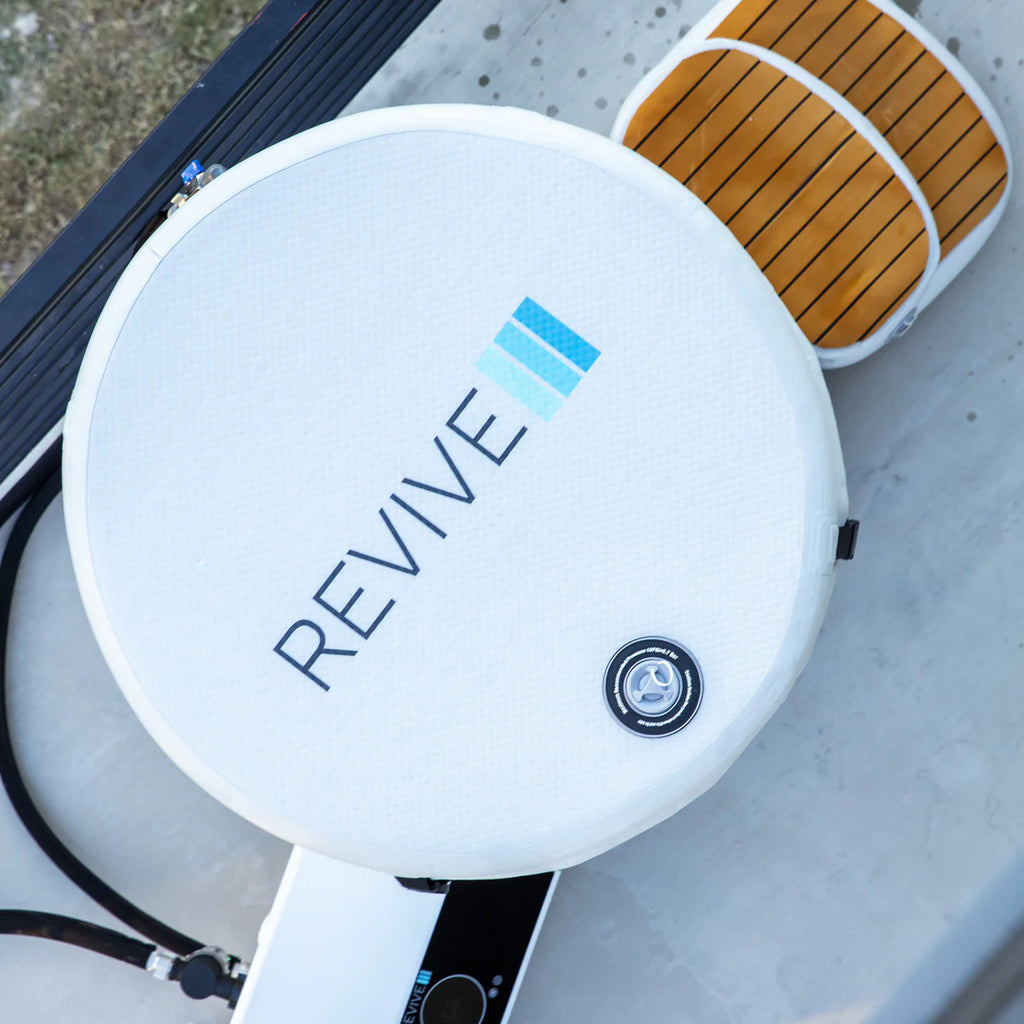 REVIVE 2 Person Traditional Sauna & Inflatable Barrel Plunge