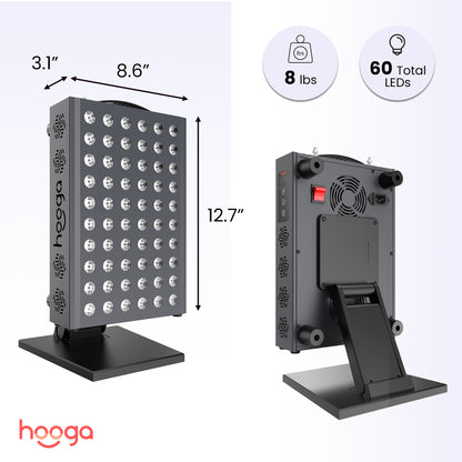 hooga PRO Red Light Therapy Panel