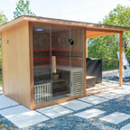 REVIVE 4 Person Traditional Sauna with Extension Kit