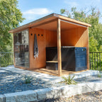 REVIVE 4 Person Traditional Sauna with Extension Kit