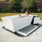 REVIVE 4 Person Extended Sauna & Acrylic Plunge