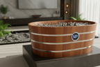 Elite Cedar Barrel Cold Plunge - Premium Recovery System
