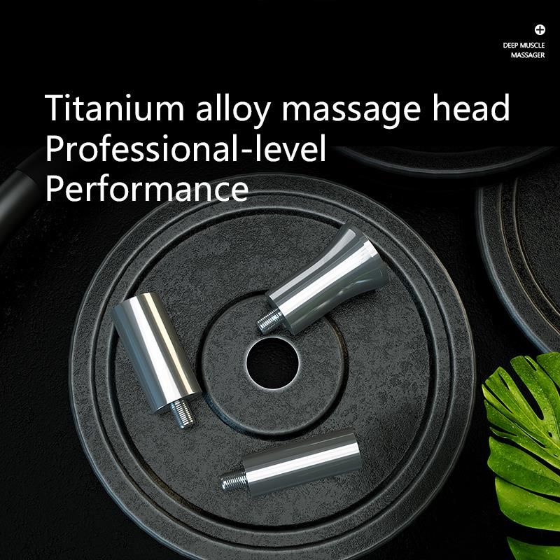 Dr.Fuji® DMS PRO6 Professional Deep Muscle Stimulator with Titanium Alloy Massage Heads