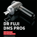 Dr.Fuji® DMS PRO6 Professional Deep Muscle Stimulator with Titanium Alloy Massage Heads