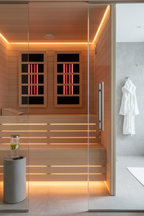 Elite Clean Infrared Sauna Interior Experience