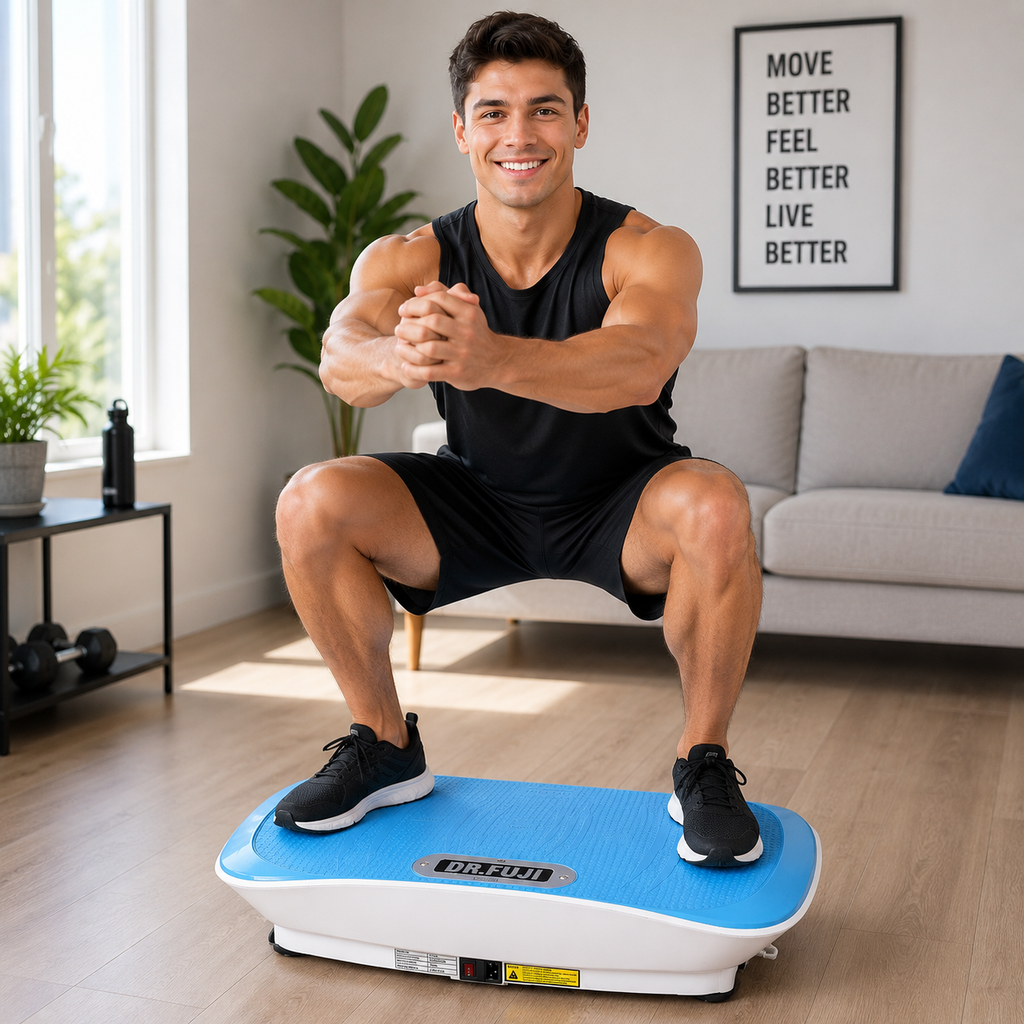 Dr. Fuji FJ-700 Whole Body Vibration Plate | Professional Full Body Wellness & Exercise Platform