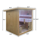 REVIVE 4 Person Traditional Sauna